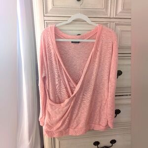 Large Wrap Style Sweater